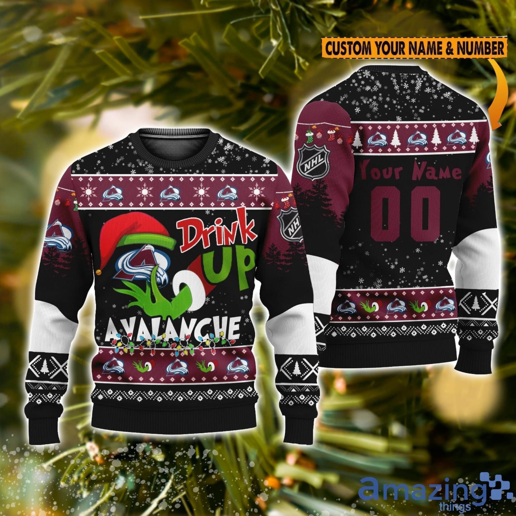 NHL Colorado Avalanche Hohoho Mickey Christmas Ugly Sweater Ideas - Shicloth