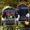 NHL Grinch Drink Up Columbus Blue Jackets Custom Name And Number Ugly Christmas Sweater Christmas Gift