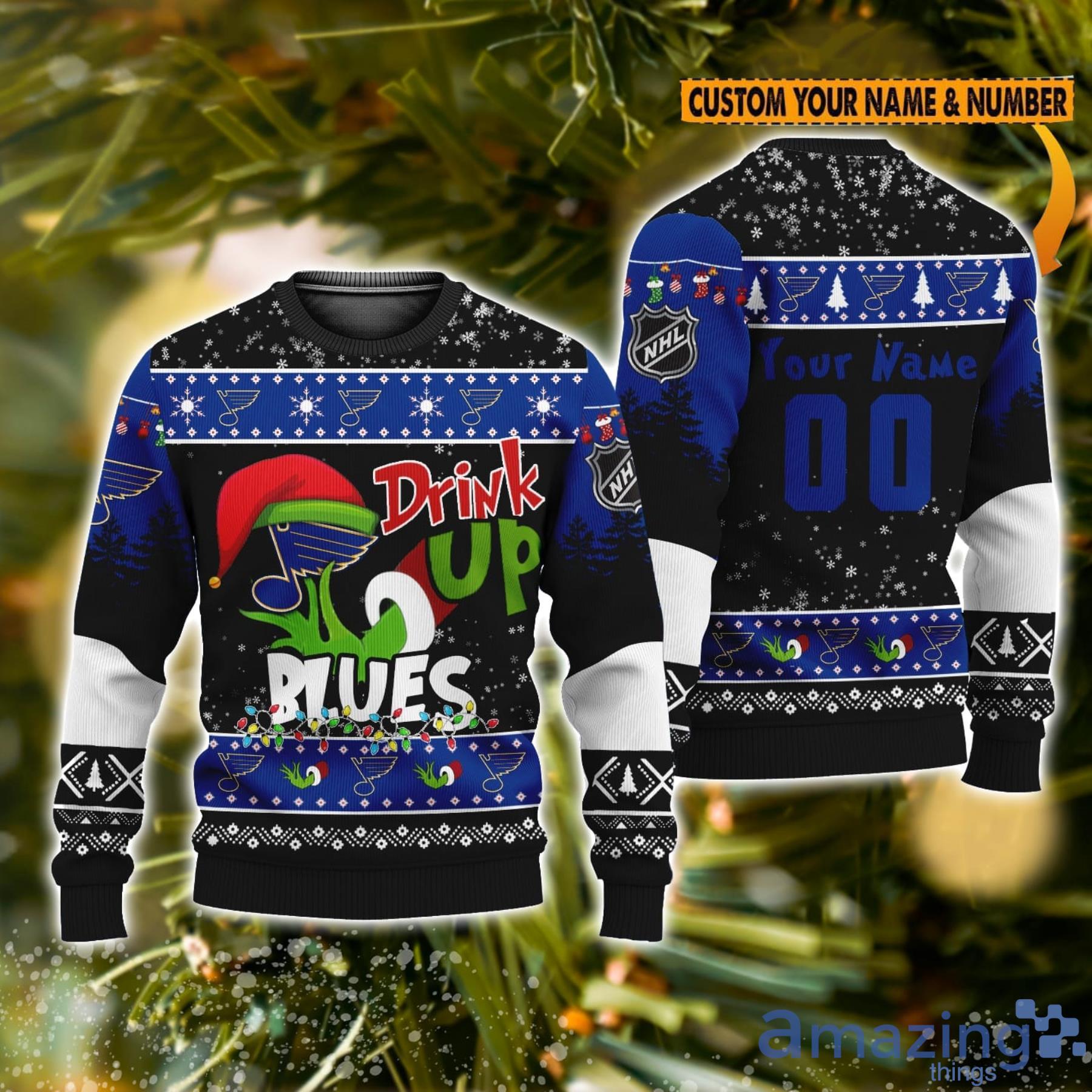 NHL St. Louis Blues Mix Jersey Custom Personalized Hoodie T Shirt