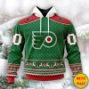 NHL Philadelphia Flyers 3D Christmas Hoodie Custom Name And Number Special Gift For Fans