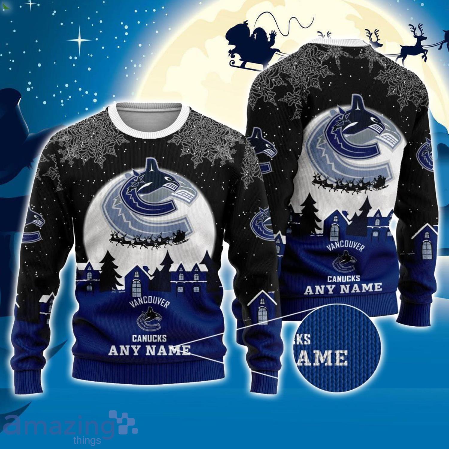 Canucks clearance christmas sweater