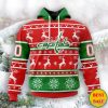 NHL Washington Capitals Christmas Is Coming Santa Claus 3D Hoodie Custom Name And Number