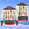 Nine Sweet Santa Ladies Dancing Christmas Unisex Ugly Sweater