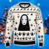 No Face White Ugly Christmas Sweater 3D Gift For Men And Women