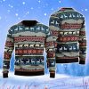 Nordic Style Fabric Patchwork Christmas Pattern Christmas Unisex Ugly Sweater