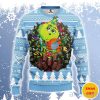 North Carolina Tar Heels Grinch Hug Ugly Sweater Gift For Christmas