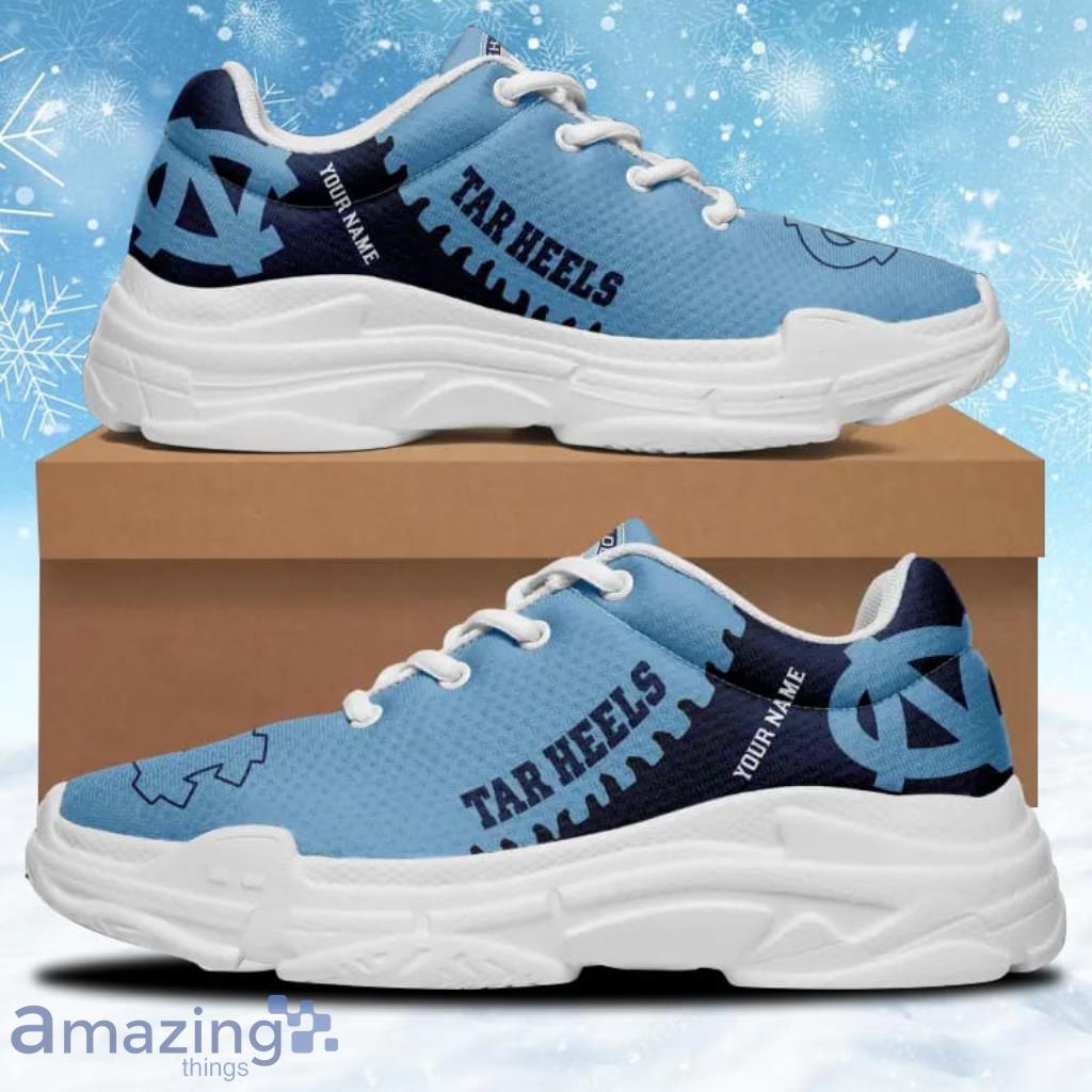 North Carolina Tar Heels Ncaa Personalized Chunky Sneaker Shoes Gift For Big Fans image North Carolina Tar Heels Ncaa Personalized Chunky Sneaker Shoes Gift For Big Fans Product Photo 1