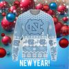 North Carolina Tar Heels Sports Football American Ugly Christmas Sweater New Trends For Fans Club Gifts Unisex 3D Sweater Unisex Christmas Gift