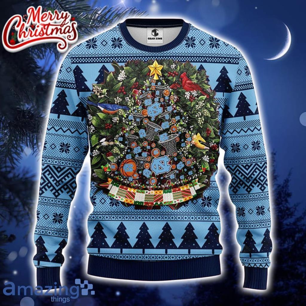 Houston Texans Tree Ball Christmas Ugly Sweater