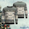 Northrop Grumman MQ-4C Triton MQ4C Veteran Aircraft Snowflake Pattern 3D Ugly Christmas Sweater