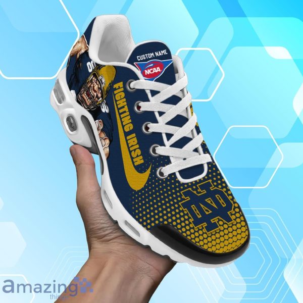 Notre Dame Fighting Irish Air Cushion Sport Shoes With Custom Name Product Photo 2