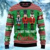 Nutcracker Party Cracking Christmas Graphic Xmas Jumper Holiday Pullover Ugly Christmas Sweater 3D