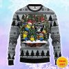 Oakland Raiders Minion Christmas AOP Sweater