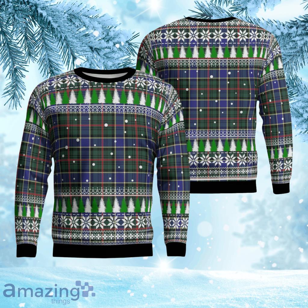 Ogilvie Hunting Modern Tartan Christmas Ugly Sweater 3D Gift For Men And Women image Ogilvie Hunting Modern Tartan Christmas Ugly Sweater 3D Gift For Men And Women Product Photo 1