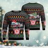 Ohio, City Of Delaware Fire Department AOP Ugly Sweater Xmas Christmas Holiday Gift