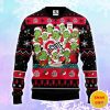 Ohio State Buckeyes 12 Grinch Xmas Day Christmas AOP Sweater