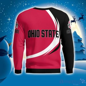 Ohio State Buckeyes Simple Vintage 3D Sweater Christmas Gift For Fans Product Photo 4