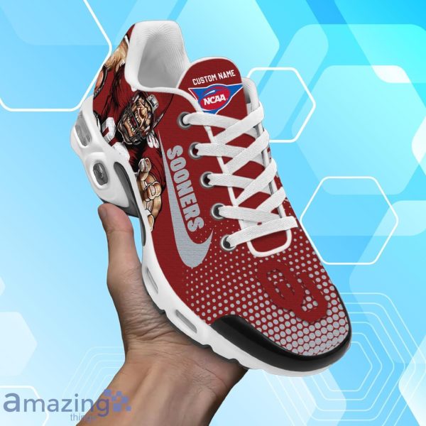 Oklahoma Sooners Air Cushion Sport Shoes With Custom Name Product Photo 2