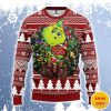 Oklahoma Sooners Grinch Hug Ugly Sweater Gift For Christmas