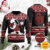 Oklahoma Sooners Snoopy Dabbing Holiday Party Ugly Sweater Gift For Christmas