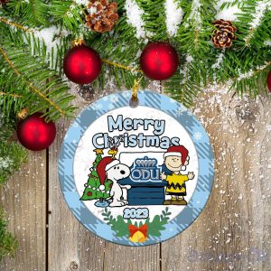 Old Dominion Monarchs Ceramic Ornament Snoopy Christmas Special Gift Product Photo 1
