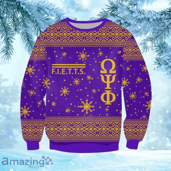 Omega Psi Phi V1 Ugly Christmas Sweater