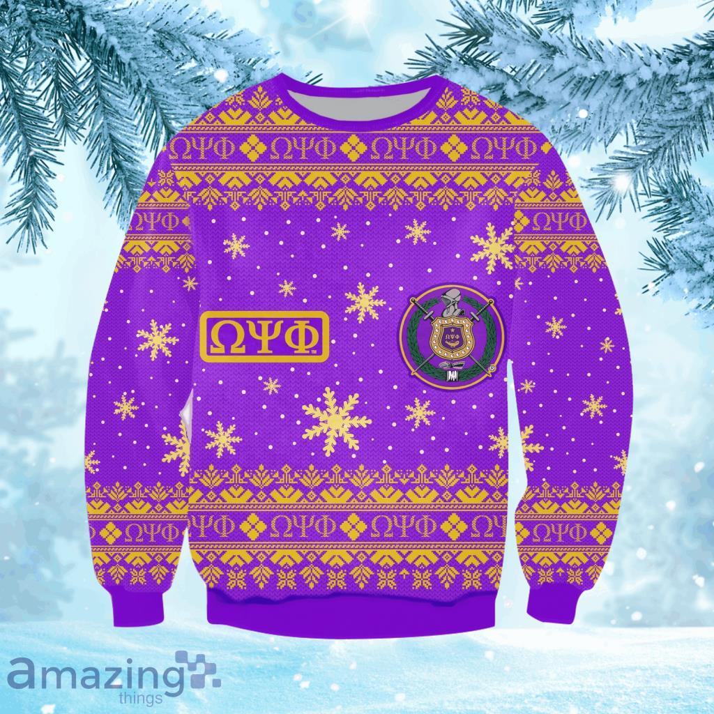 Omega Psi Phi V3 Ugly Christmas Sweater