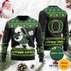 Oregon Ducks Snoopy Dabbing Christmas AOP Sweater