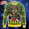 Oregon Ducks Tree Ugly Christmas Fleece Sweater