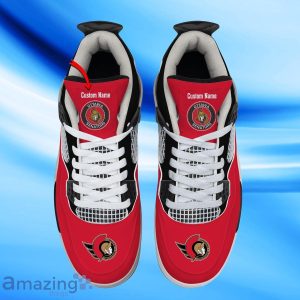 Ottawa Senators Custom Name Air Jordan 4 Shoes Impressive Gift For Men Women Product Photo 2