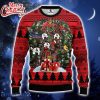 Ottawa Senators Tree Ugly Christmas Fleece Sweater