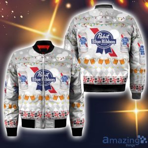 Pabst Blue Ribbon Lover Beer 3D All Over Printed Ugly Christmas Sweater Sweatshirt Hoodie Christmas Gift Product Photo 2