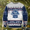 Pabst Blue Ribbon Ugly Christmas Sweater Christmas Gift Holiday