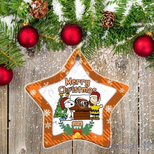 Pacific Tigers Ceramic Ornament Snoopy Christmas Special Gift image Pacific Tigers Ceramic Ornament Snoopy Christmas Special Gift Product Photo 2