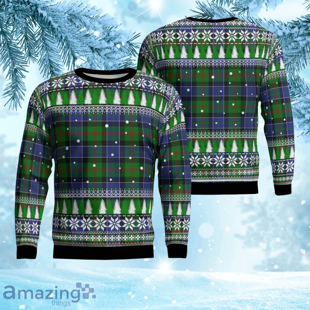 Paterson Tartan Christmas Ugly Sweater 3D Gift For Men And Women image Paterson Tartan Christmas Ugly Sweater 3D Gift For Men And Women Product Photo 1