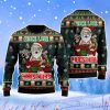 Peace Love Hippie Santa Claus Christmas Unisex Ugly Sweater