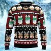 Penguin Group Ugly Christmas Sweater 3D Crewneck Sweater 3D