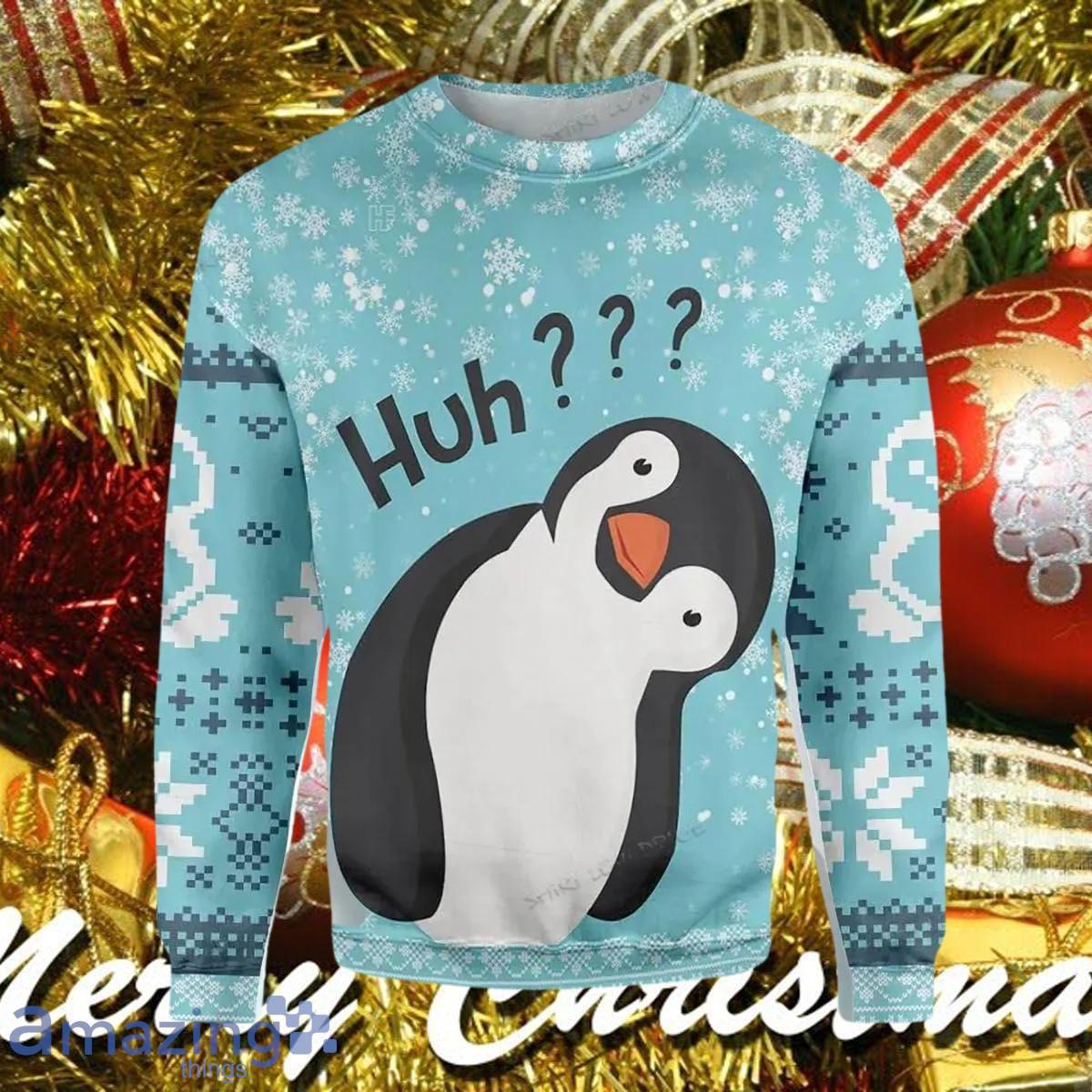 Lovely Penguin Ugly Christmas Sweater Style Gift For Men And Women