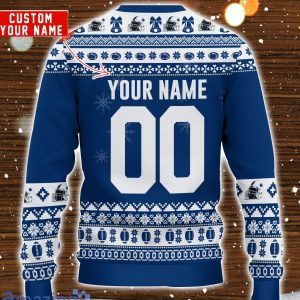Penn State Nittany Lions Mickey Player Custom Name And Number Ugly Christmas Sweater image Penn State Nittany Lions Mickey Player Custom Name And Number Ugly Christmas Sweater Product Photo 3