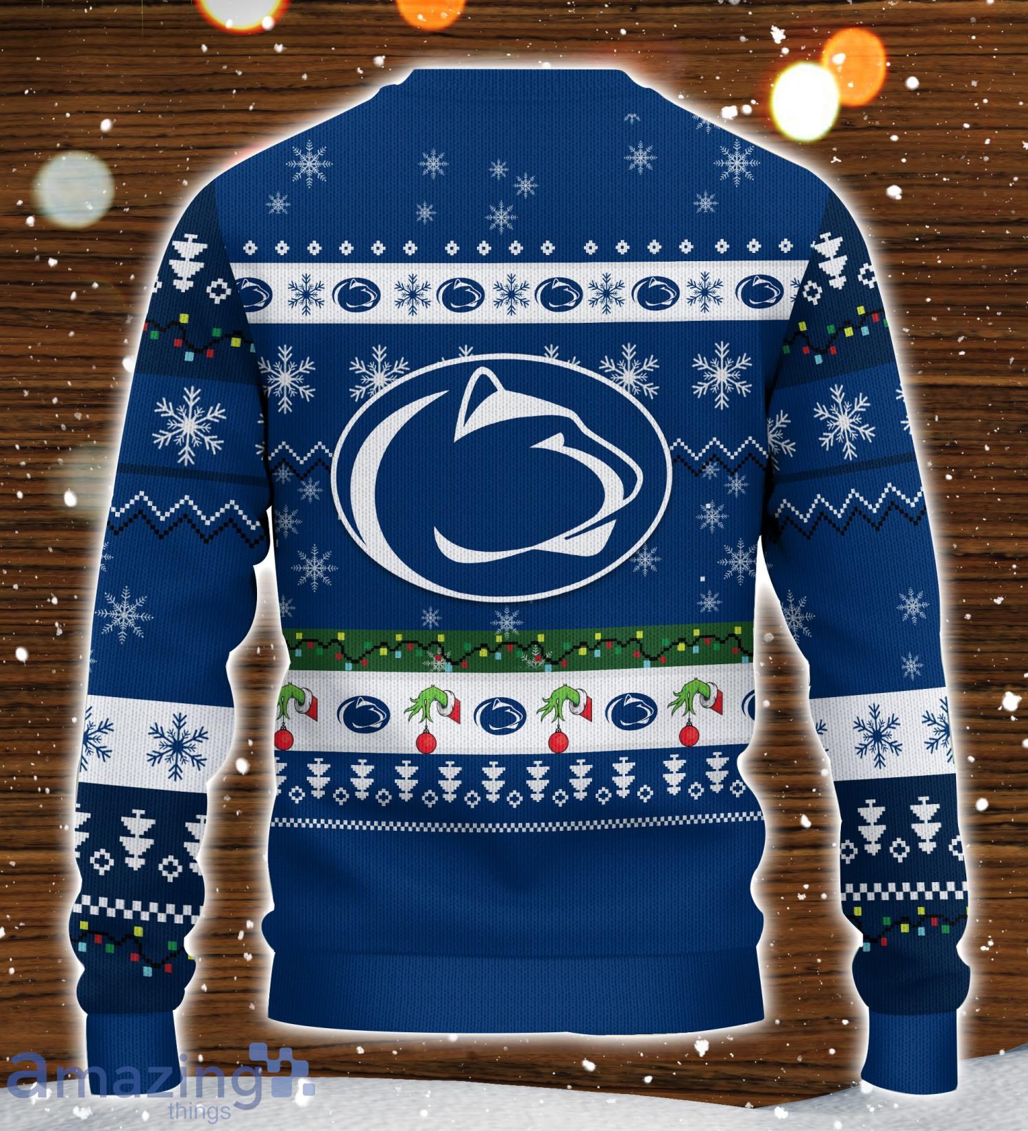 Christmas Gift NHL Tampa Bay Lightning Logo With Funny Grinch Ugly  Christmas Sweater For Fans