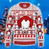 Pennywise Horror Ugly Christmas Sweater 3D Gift For Men And Women