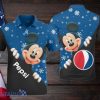 Pepsi Mickey Mouse Polo Shirt For Men Women