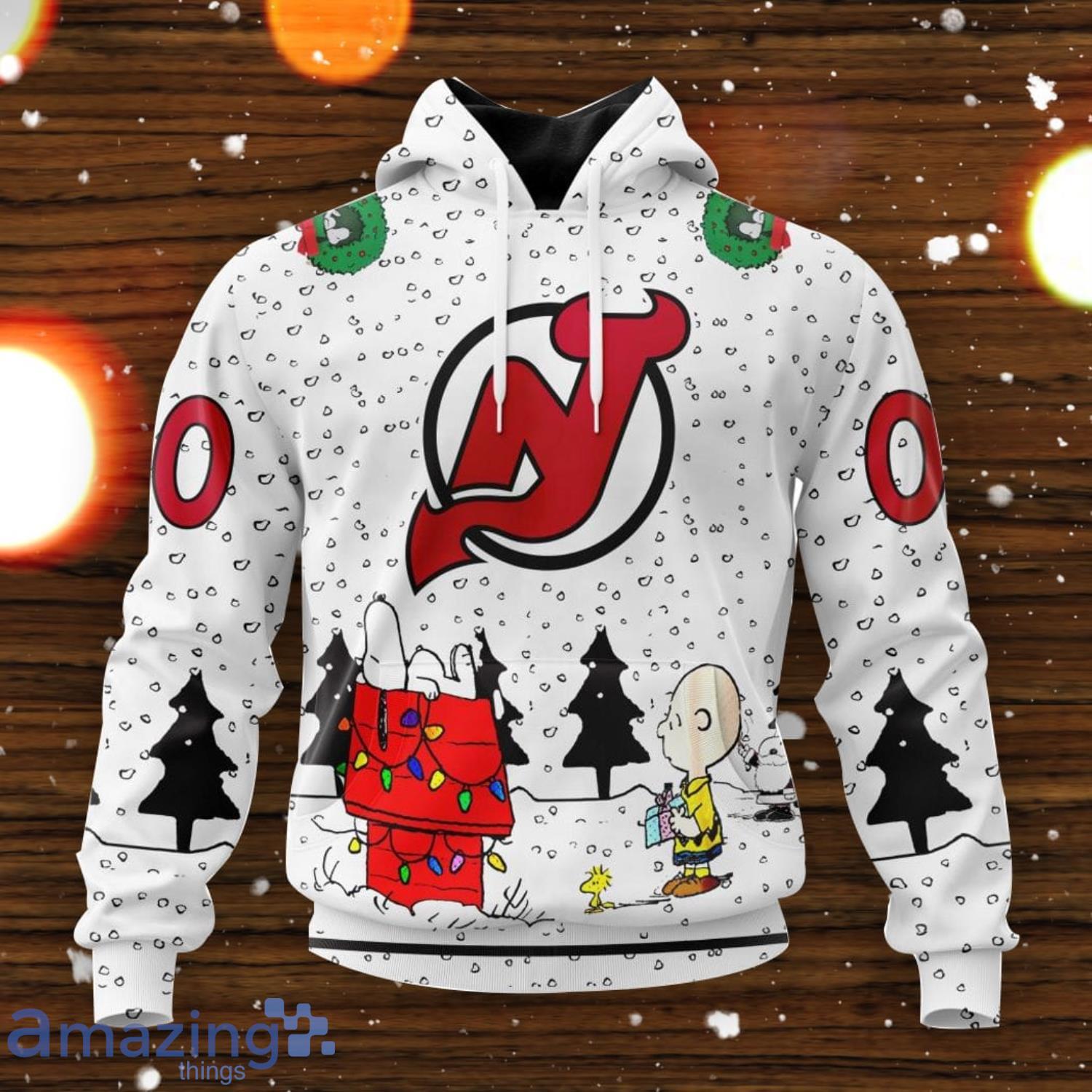 NHL New Jersey Devils Red Custom Name Classic Cap