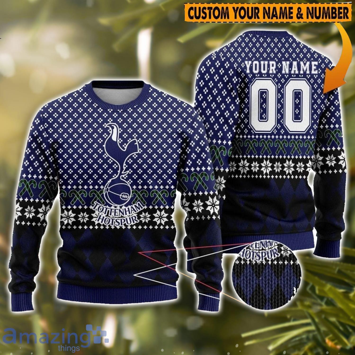 Tottenham Hotspur FC All Over Print Pullover Ugly Christmas