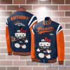 Personalized Name NFL Denver Broncos Special Hello Kitty Baseball Jacket For Fans