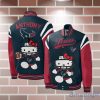 Personalized Name NFL Houston Texans Special Hello Kitty Baseball Jacket For Fans