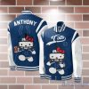 Personalized Name NFL Indianapolis Colts Special Hello Kitty Baseball Jacket For Fans