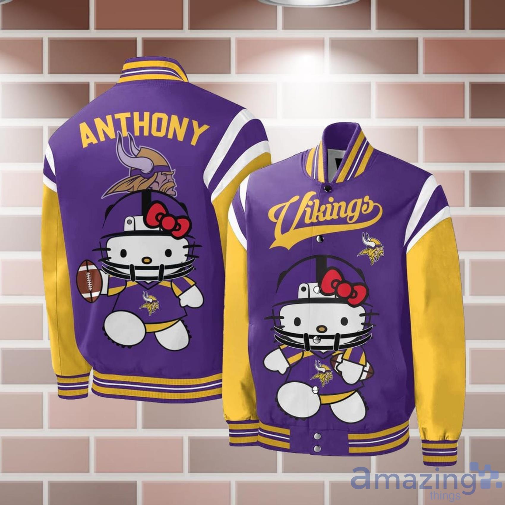 Minnesota Vikings Hello Kitty Hoodie -  Worldwide