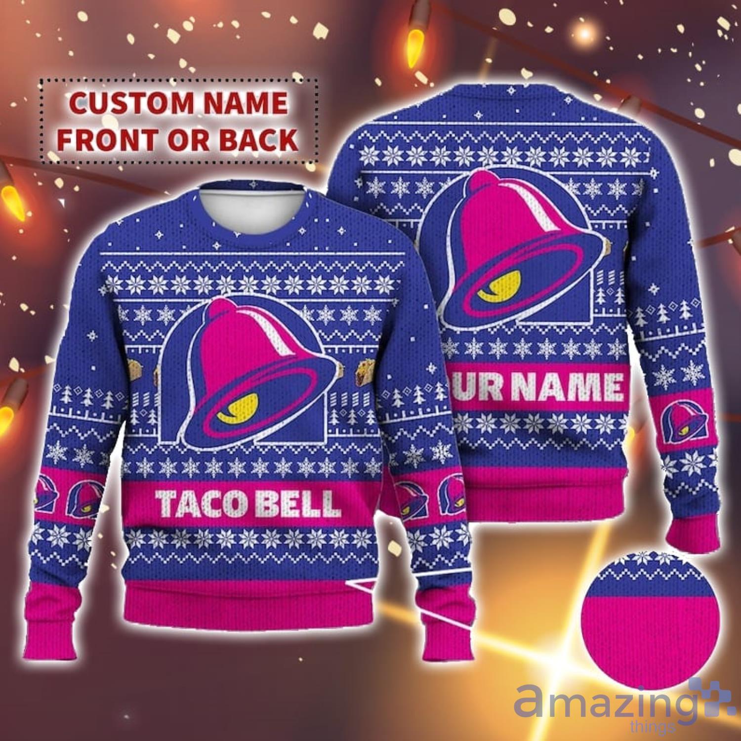 Taco Bell custom personalized name Jersey Baseball Shirt - LIMITED EDITION