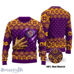 Phi Beta Sigma Ugly Christmas Sweater Product Photo 2